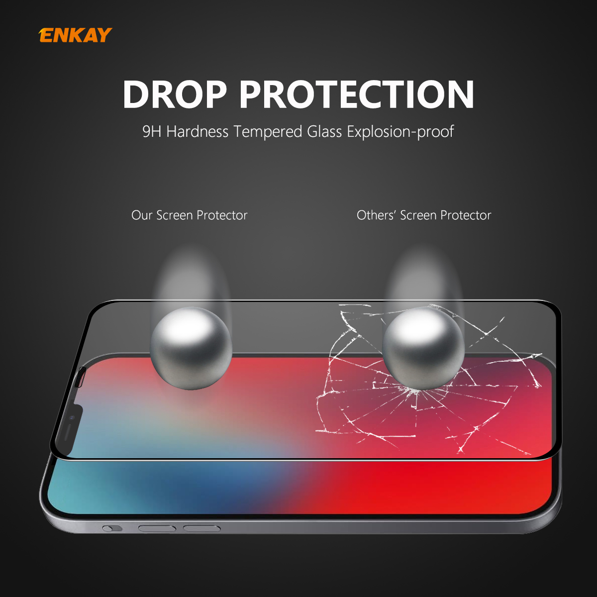 Enkay-125-Pcs-for-iPhone-12-Mini-Front-Flim-9H-6D-Anti-Explosion-Hot-Blending-Full-Coverage-Tempered-1756687-4